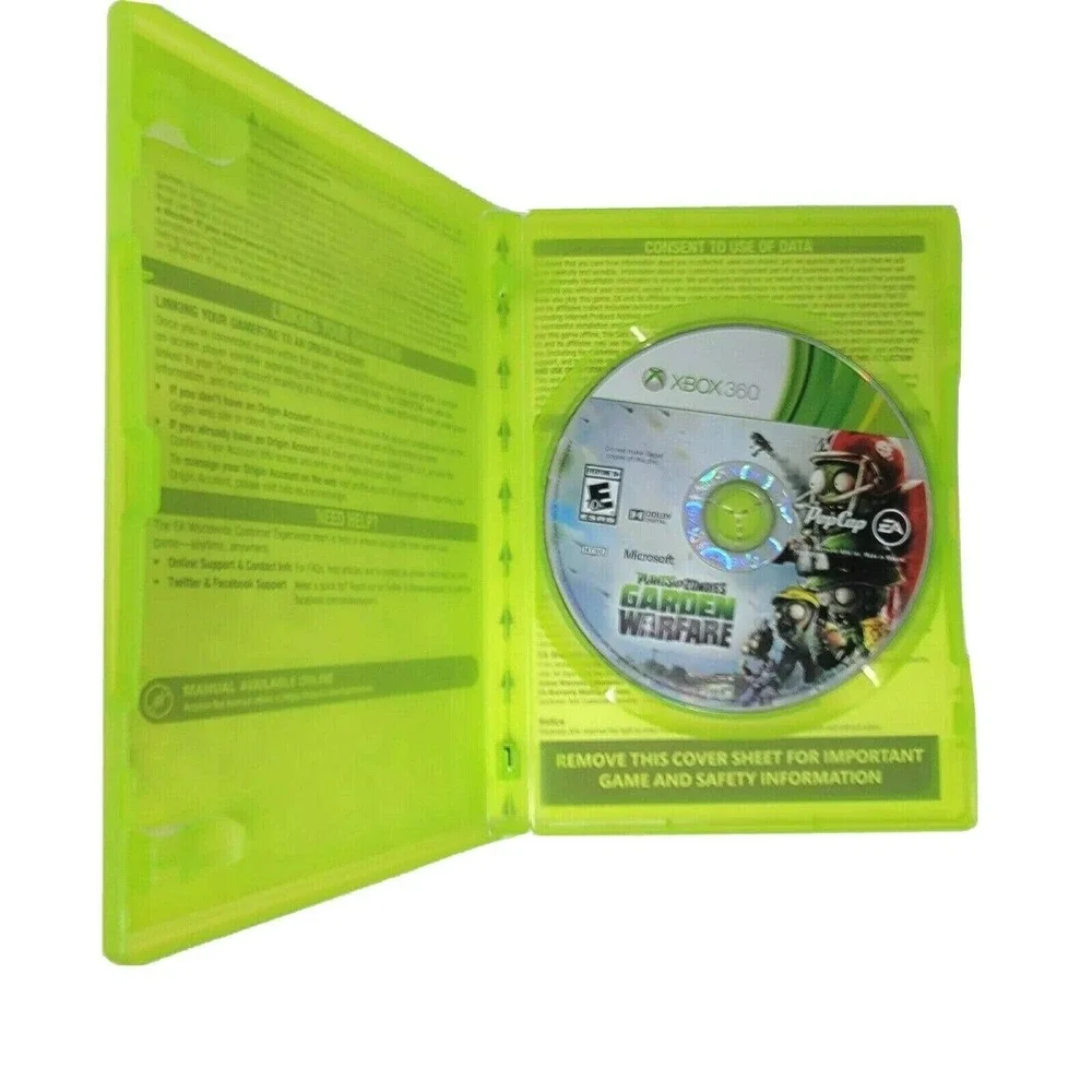 Plants vs. Zombies: Garden Warfare (Microsoft Xbox 360) No Manual Video Game